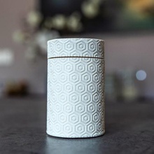cylinder textured box home stall candy container geometrical design geometry japanese jewelry lid nuts pattern pill 3d print model - Mito3D