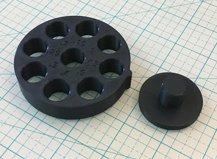 cylindrical clearance test fits fitting tolerances 3d printing tests 3d print model - Mito3D