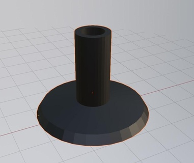 cymbal washer 3d print model - Mito3D