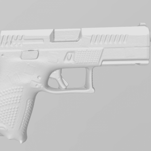 cz p10c real Tamanho Varredura 3D print model - Mito3D