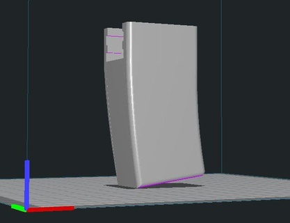 cz akrep Evo 3 10 mermi mag genişletici uzatmak 3d print model - Mito3D