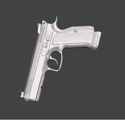 cz ombre 2 réel taille scanné pistolet moule outils shadow2 kydex étui 3d print model - Mito3D
