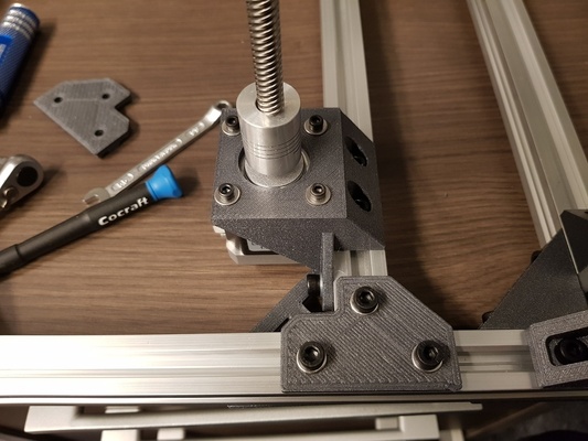d bot 2x1 tabak kesmek araçlar 3d yazıcı parçalar 3d print model - Mito3D