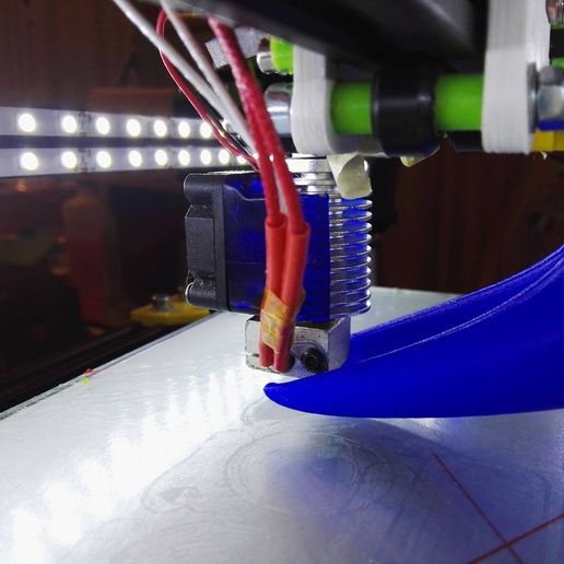 d bot testemunho xy ventilador duto presa estilo corexy DBOT 3d_printers 3D print model - Mito3D