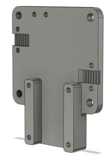 bot linéaire rail améliorer Hemera monter bltouch 3d imprimante pièces 3d print model - Mito3D