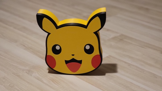 d pikabox hogar casa pokemon Pikachu boite caja 3d print model - Mito3D
