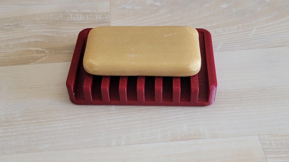 d-soap v1 soap holder 3d print model - Mito3D