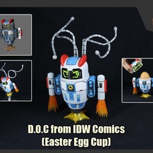 d0c idw transformers comics easter egg cup 3d print model - Mito3D