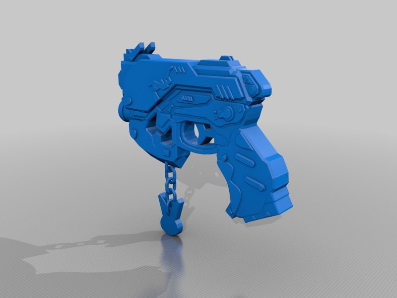 dva pistola arme bufera neve Giochi overwatch blizzcon cosplay arma eSport jeux video Modelli 3D print model - Mito3D