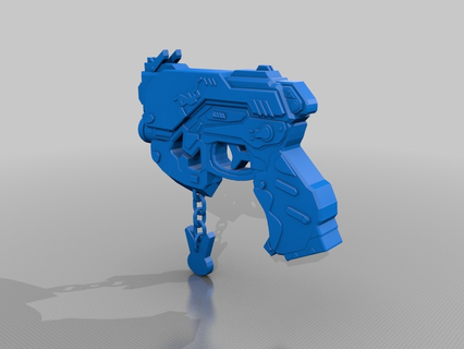 dva tabanca arme kar fırtınası oyunlar aşırı izleme Kostüm oyunu silah espor Jeux video modeller 3d print model - Mito3D