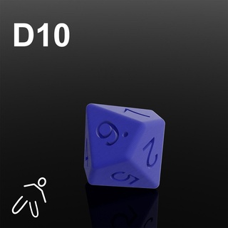 d10 dé 0 9 3d print model - Mito3D