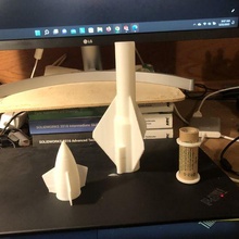 d12-5 rocket 3d print model - Mito3D