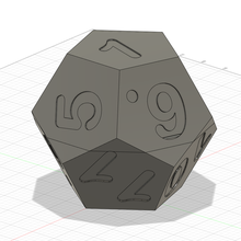 d12 forma dado scatola gadget dnd morire Conservazione 3d print model - Mito3D