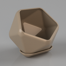 d20 - tiesto vase 3d print model - Mito3D