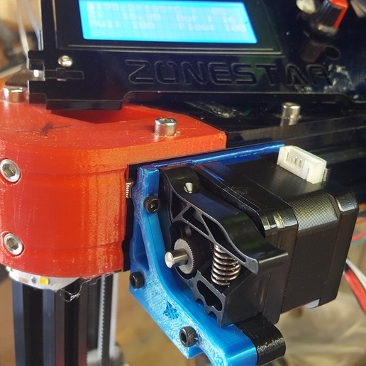 d810 2040 extrusora de cola montaje la herramienta delta soporte bobina zonestar Impresora 3d las piezas 3D print model - Mito3D