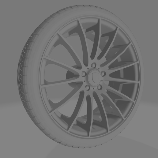 da3d 911 2019 borda roda puxar afinação brinquedo diecast 1 18 24 Porsche 3D print model - Mito3D