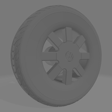 da3d gol gun llanta rim wheel rueda tire tuning toy diecast 1 43 3d print model - Mito3D