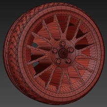 da3d jetta bora rex volkswagen vw wheel cover rim tires rims wheels tuning 1/43 toys 3d print model - Mito3D
