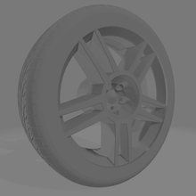 da3d leon cupra assento llanta borda roda Rueda pneu afinação brinquedo diecast 1 43 3d print model - Mito3D