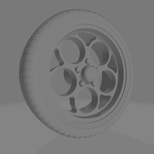 da3d magnum  rim rim wheel wheel pull tuning toy diecast 1 43 weld magnum