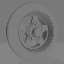 da3d prostar rim wheel pull tuning toy diecast 1 43 weld racing 3d print model - Mito3D