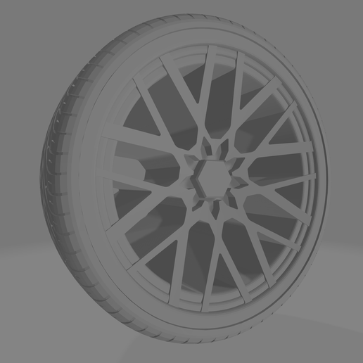 da3d rse jante roue tirer réglage jouet moulé pression 1 43 rotiforme 3D print model - Mito3D