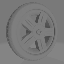 da3d sandero cerchio ruota Tirare messa punto giocattolo pressofuso 1 43 renault dacia kangoo kwid clio logan Stepway simbolo 3d print model - Mito3D