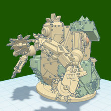 da pale defftred mechanized battle robot ork toy wargame 3d print model - Mito3D