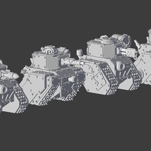 soluk cin tank oyun Warhammer mini grot 3d print model - Mito3D