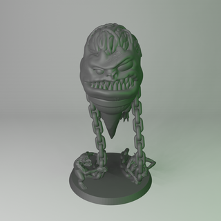 squameux cerveau Jeu espace orcs bizarre psychique orc 3d print model - Mito3D