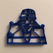 dababy cookie cutter rap 3d print model - Mito3D
