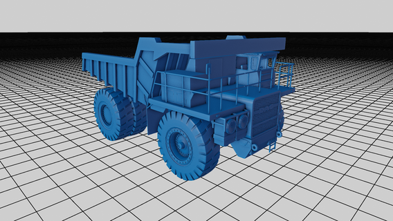 dac 120 camion 2012 2014 2015 2018 2019 2020 heavy duty véhicule earth hauling dump truck off road aptitude commercial 3d print model - Mito3D