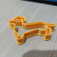 dachshund cortes biscoitos gadget Cutcookies Molde bolachas bassê bolacha Natale Natal 3d print model - Mito3D