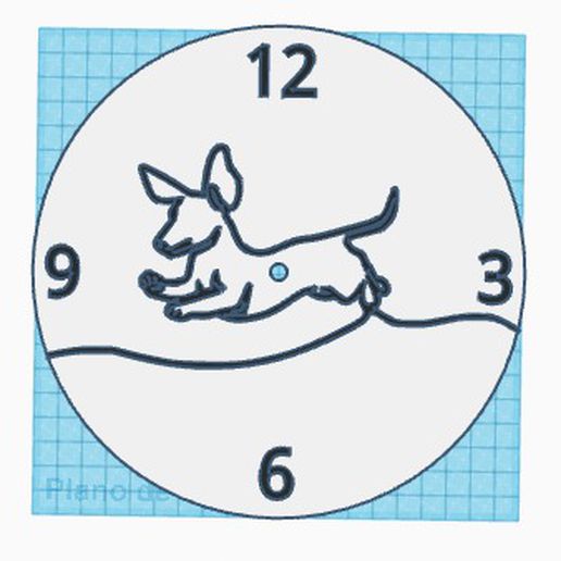 dachshund watch 3D print model - Mito3D