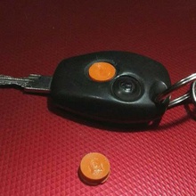 dacia duster master key button various automotive 3d print model - Mito3D
