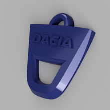 dacia logo keychain 3d print model - Mito3D