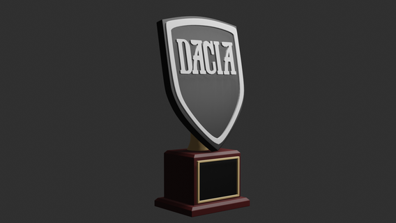 dacia trophy 3d print model - Mito3D