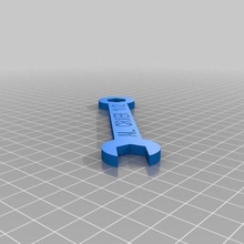 dad's wrench tool customized tools 3d print model - Mito3D