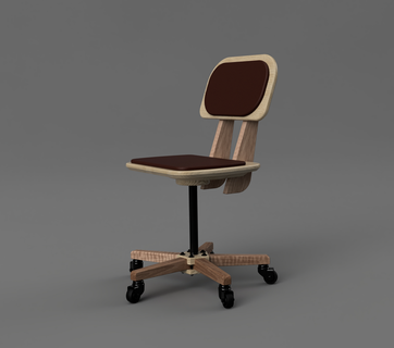 dae cadeira cadeira cadeira Projeto 3d print model - Mito3D