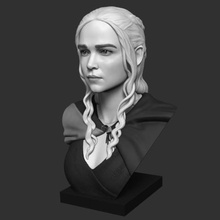 daenerys a arte esculturas 3d print model - Mito3D