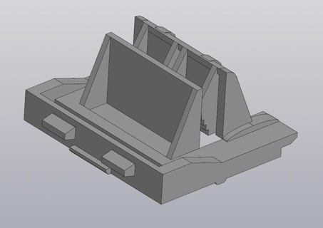 daewoo nexia roof rack clip automobile vehicles transport 3d print model - Mito3D