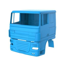 daf xf 105 de la cabina juego cuerpo axial industrial imprimible automóviles coche vehículo camión 3d print model - Mito3D