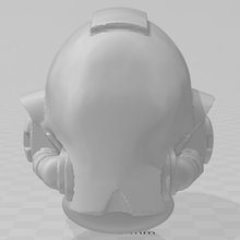 daft marine - head game warhammer 40k space wh40k primaris gw helmet punk whiskey 3d print model - Mito3D