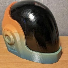 stupido punk tipo uomo casco moda Daft Punk Accessori 3d print model - Mito3D