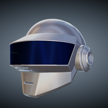 bekloppt Punk Thomas Bangalter 3d druckbar Cosplay Helm Mode dj Duo Roboter 3d print model - Mito3D