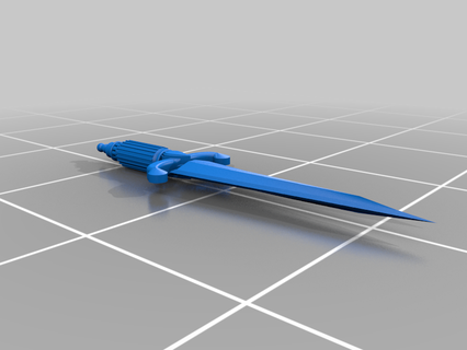 dagger art 3d print model - Mito3D
