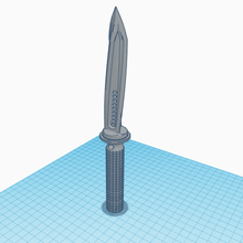 pugnale gadget airsoft coltello snipe m4 3d print model - Mito3D