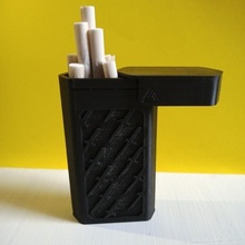 daga cigarrillo caso funda Moda caja sencillo fumar smoking rodar portátil cenicero laminación cigarrillos cigarro mano tabaco marlboro crudo arrollado armado filtros indie 3d print model - Mito3D