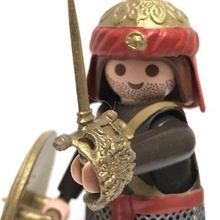 dagger custom scale figure playmobil game toys art toy sword helmet army miniatures medieval dollhouse 3d print model - Mito3D