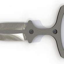 dagger fist gadget art 3d print model - Mito3D